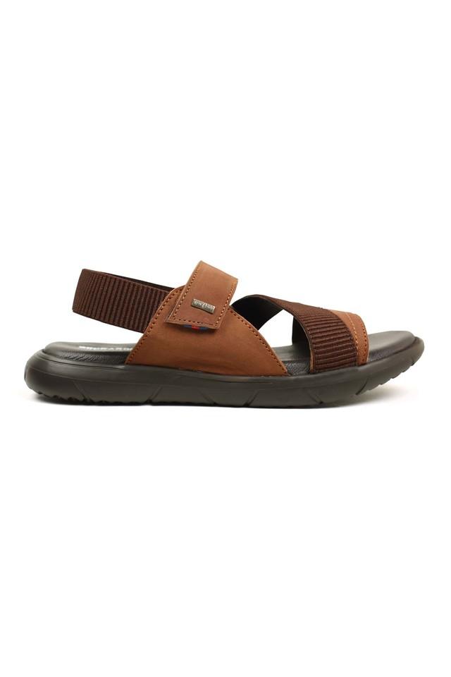 Buckaroo Jaripeo REDFORD Premium Vegan Synthetic Brown Casual Closed Sandal  For Mens : Amazon.in: Fashion