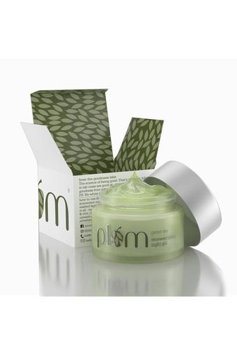 plum night cream green tea