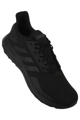 Adidas men's duramo 9 running shoes black sale