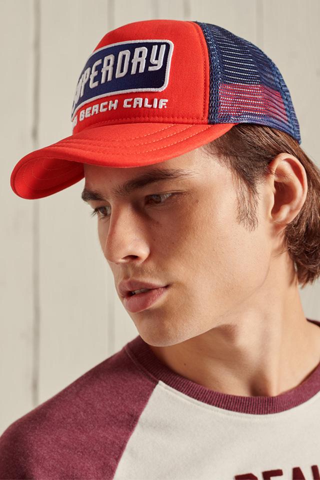 Buy SUPERDRY Red | Cap Shoppers Stop Mens Printed