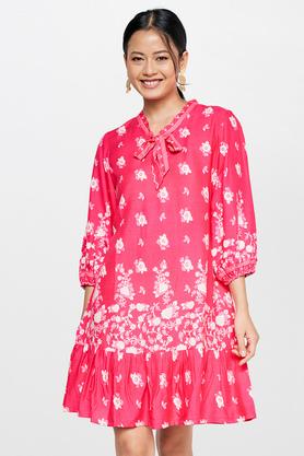 Global desi pink maxi on sale dress