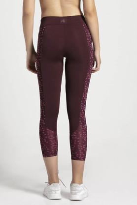 Buy JOCKEY Black Women's Printed Leggings