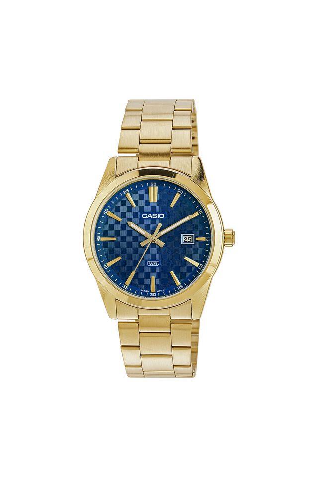 Casio enticer blue dial hotsell