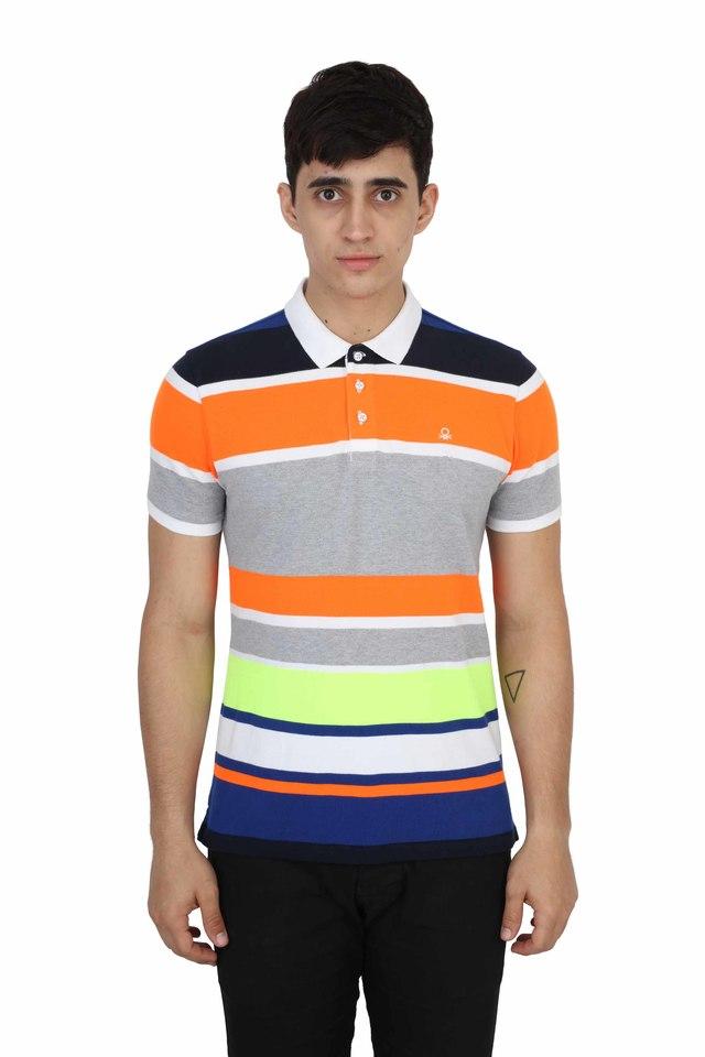 Mens neon cheap polo shirts