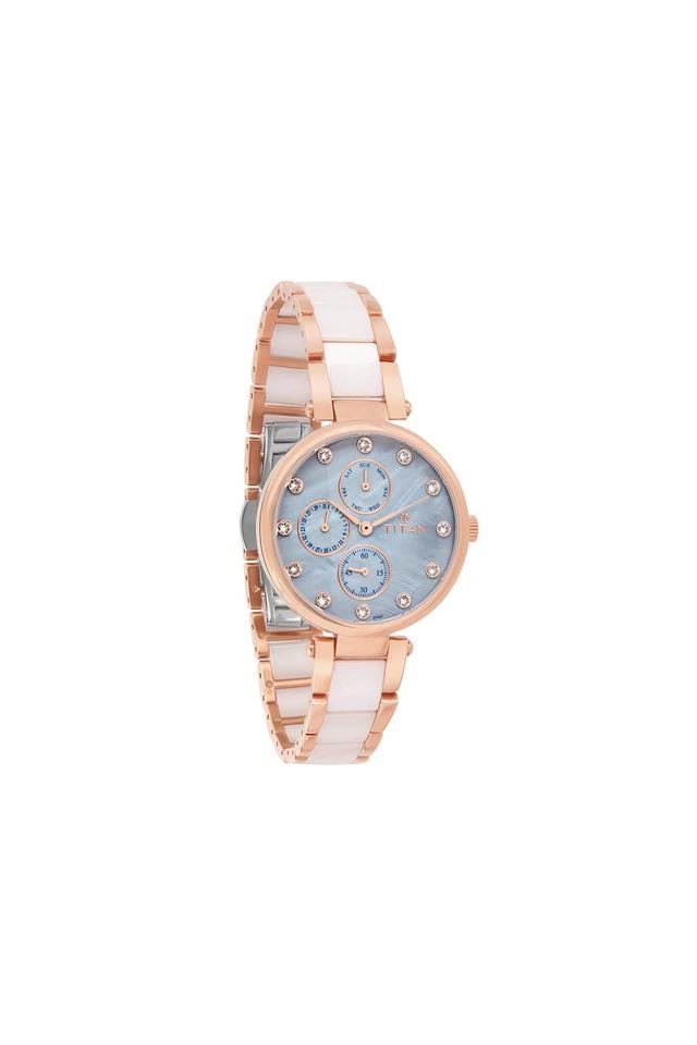 Titan white ceramic hot sale watches for ladies