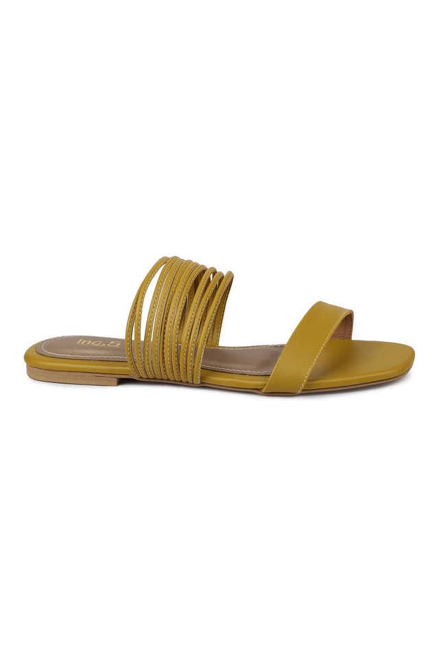 Mustard sandals online womens