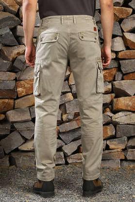 Regular fit sales casual trousers