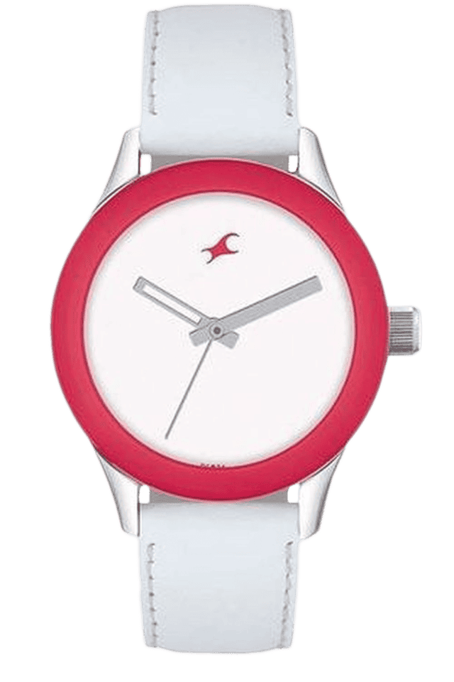 Fastrack watches 2025 ladies red color