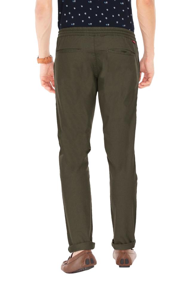 LEVIS -  Green Casual Trousers - Main