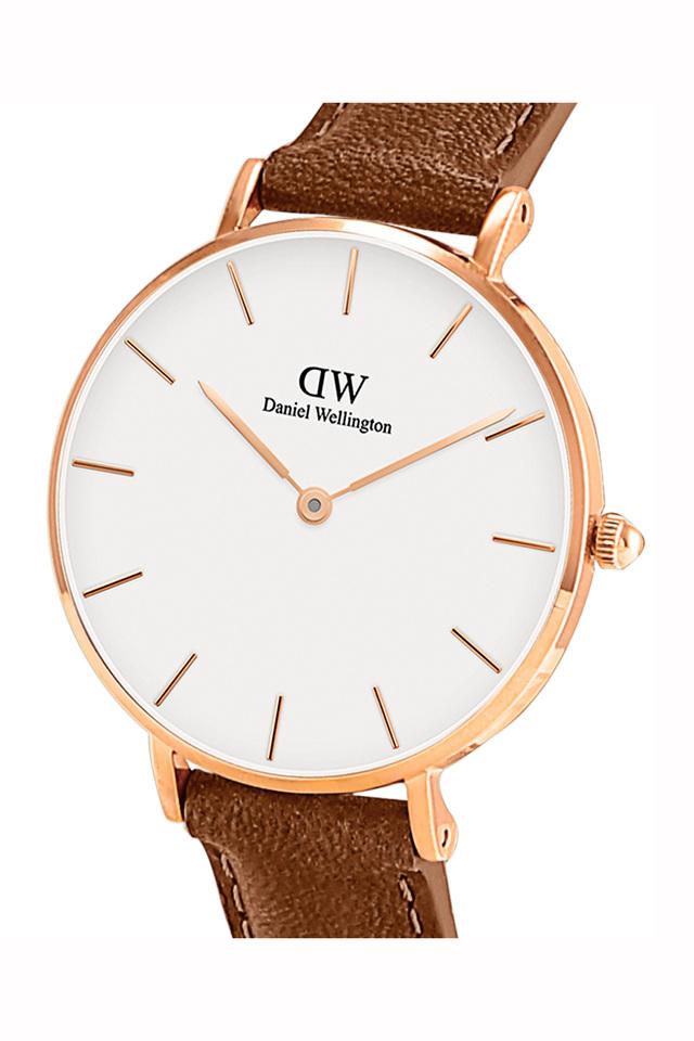 Daniel wellington store rose gold white