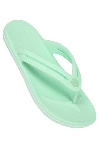 crocs light green