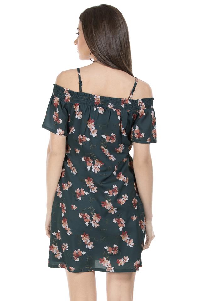 Strappy off clearance the shoulder dress