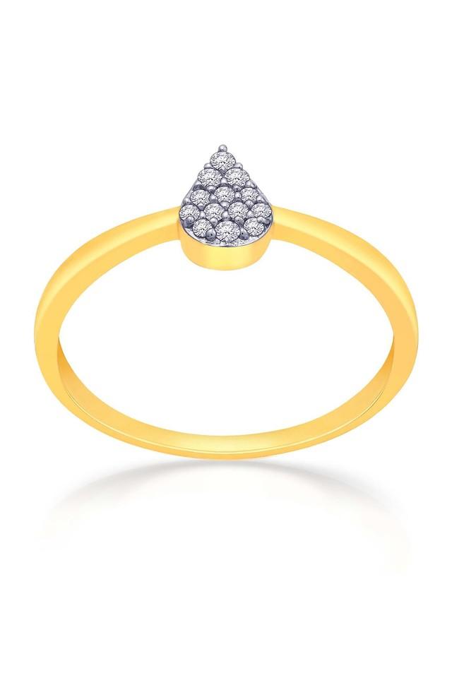 Sparkling Flower Diamond Ring