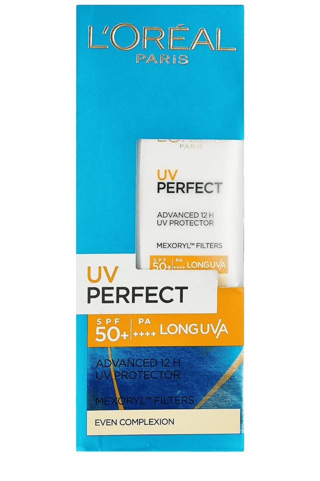 Buy LOREAL Uv Perfect 12H Longlasting Uv Protector Transparent Skin Spf 50+ Uva Pa+++ Shoppers