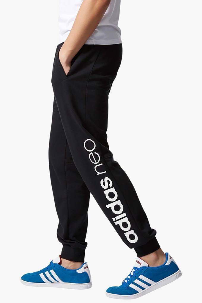 Adidas neo womens fashion track pants black sale