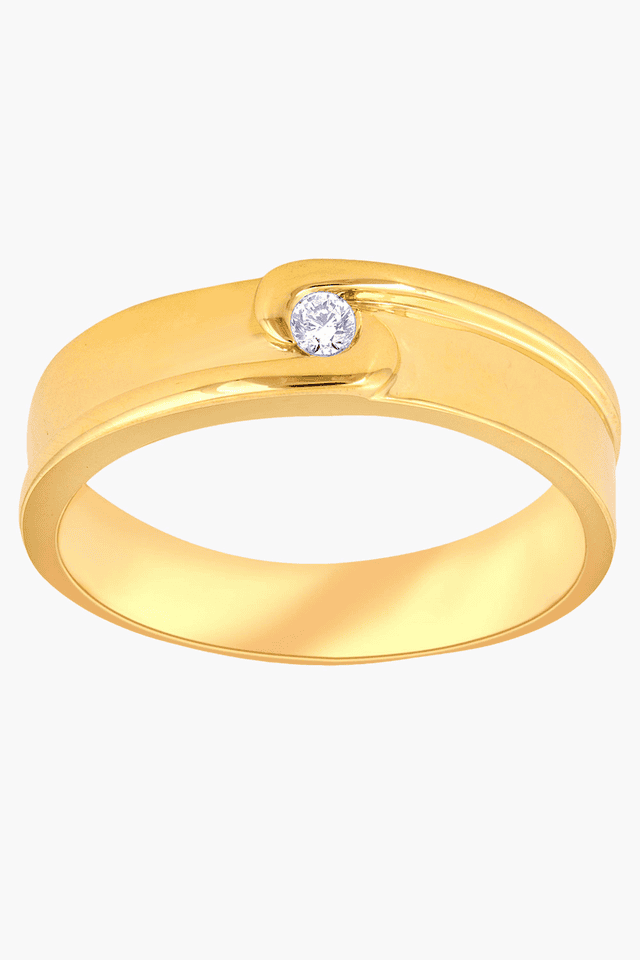 Buy Leon Round Diamond Ring For Him Online