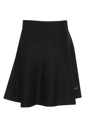 Black skater skirt clearance cheap