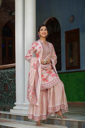 Kurta palazzo 2024 ethnic set