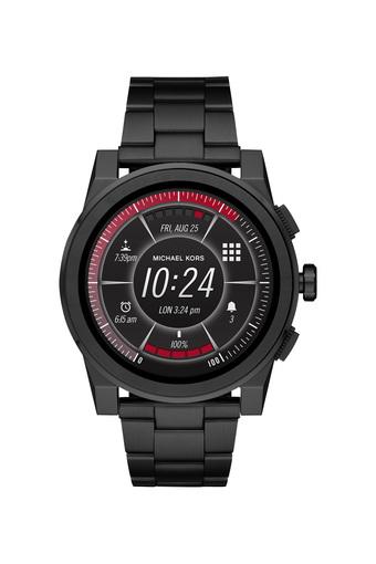 michael kors men's smartwatch black