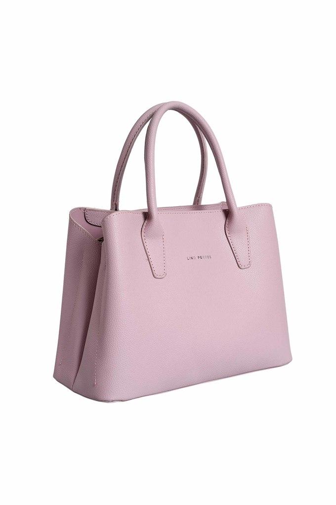  Lino Perros Womens Pink Synthetic Leather Satchel, Pink, Free  Size : Clothing, Shoes & Jewelry