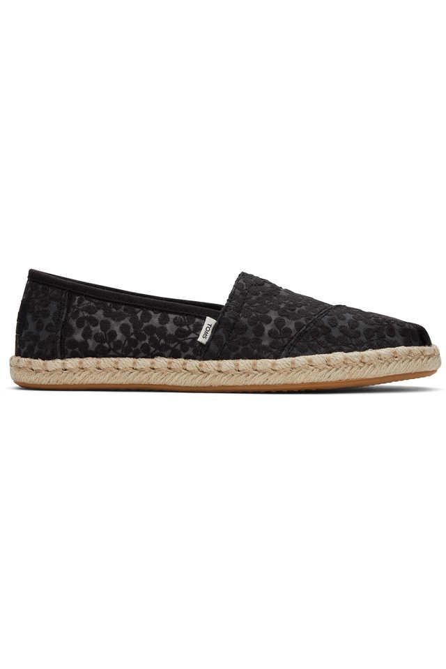 Toms on sale black mesh