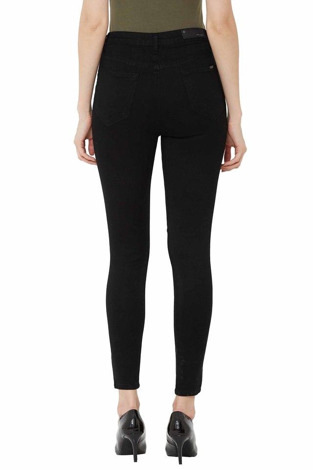 Buy Black Jeans & Jeggings for Women by KRAUS Online