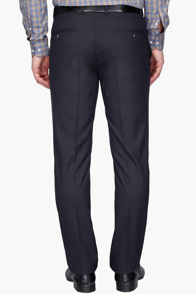 Louis philippe milano store fit trousers