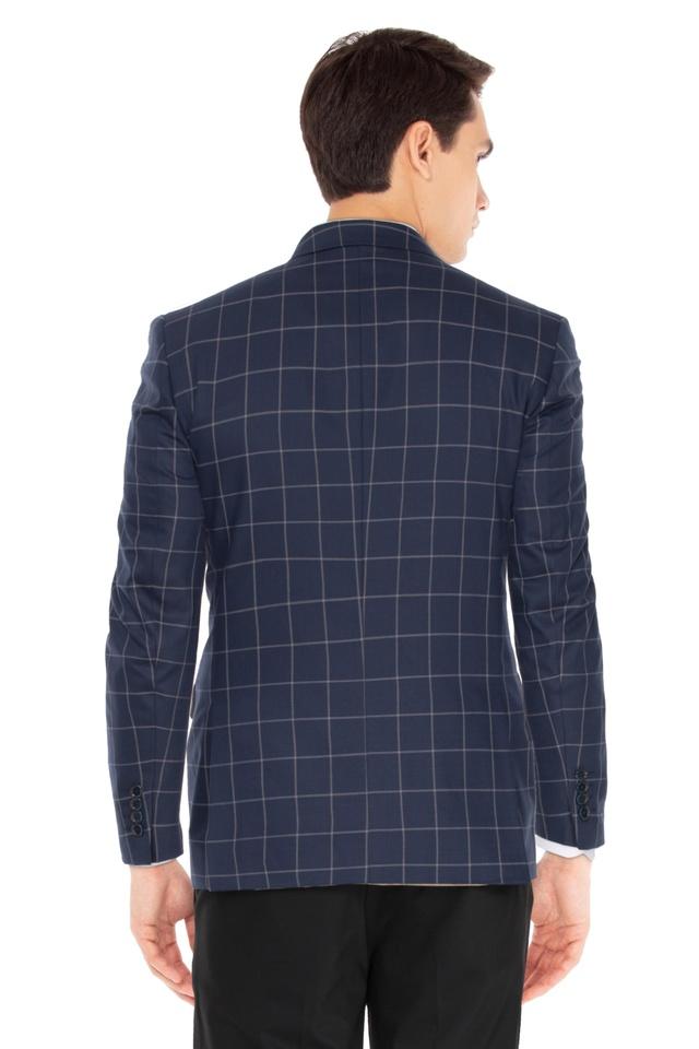 Louis philippe check on sale blazer