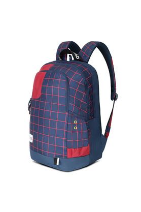 Buy WILDCRAFT Navy Unisex Wiki Squad 2 Checks Backpacks Campus