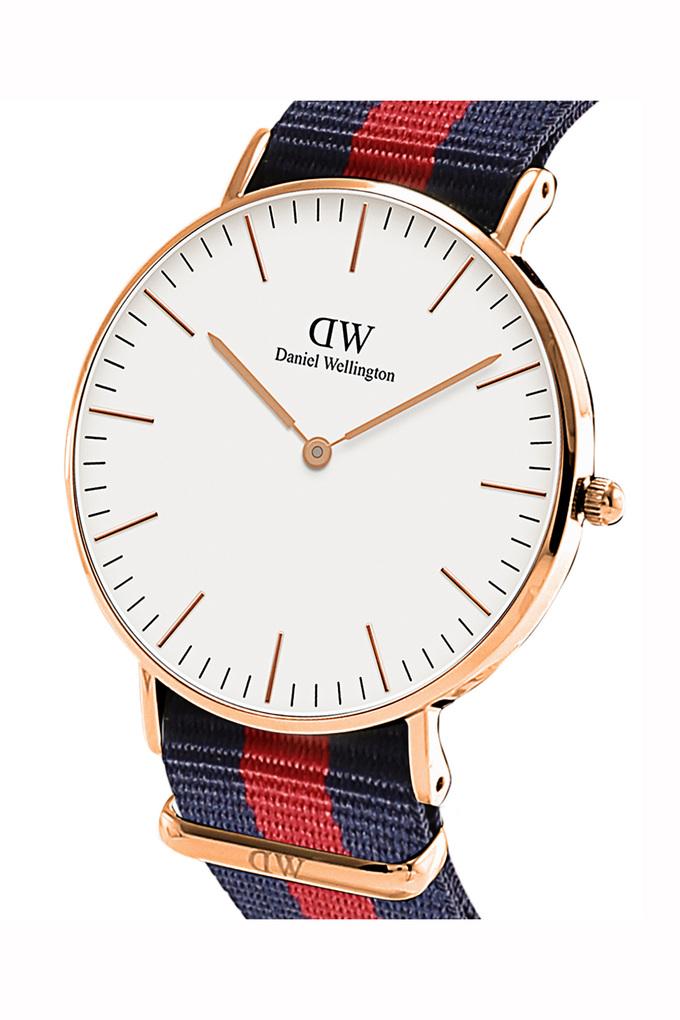 Buy DANIEL WELLINGTON Mens 40mm Rose Gold Watch - Classic Oxford