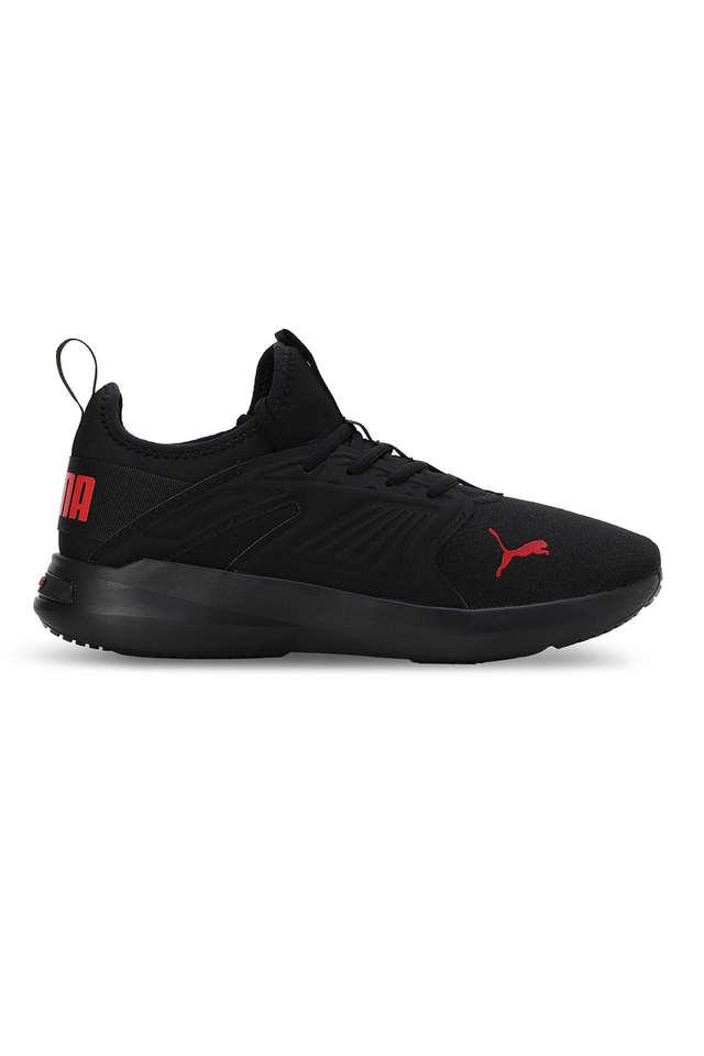 Puma black outlet walking shoes