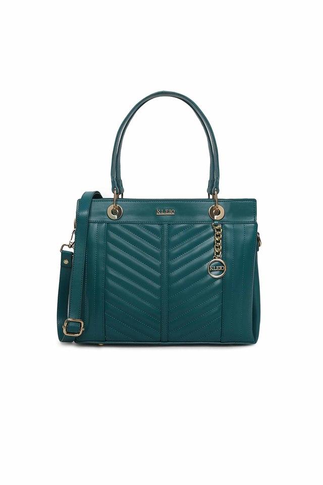 Structured discount satchel bag