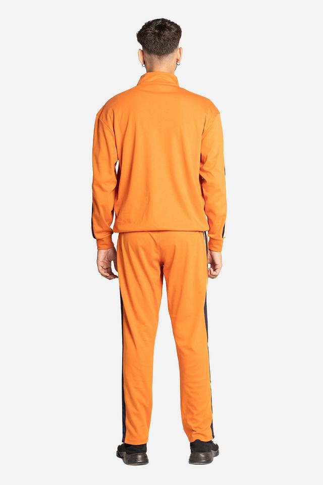 Orange cheap tracksuit top