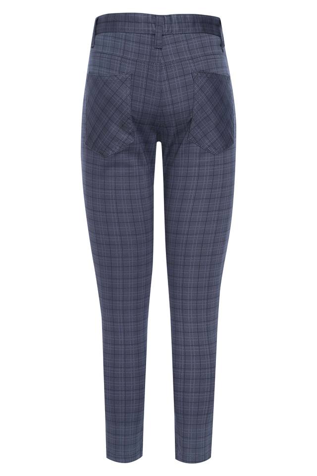 Buy ALLEN SOLLY Solid Polyester Regular Fit Mens Formal Trousers | Shoppers  Stop