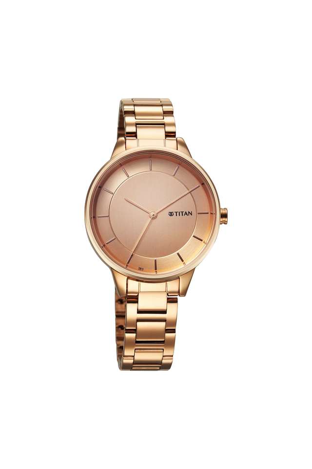 Titan rose gold watch womens hotsell