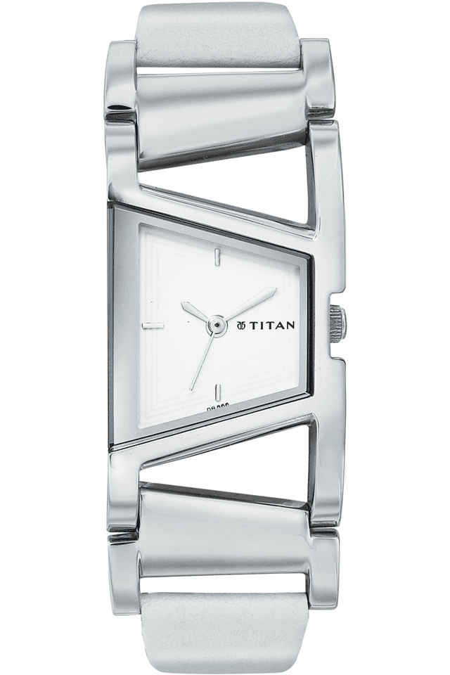 Titan 2486 stainless outlet steel watch