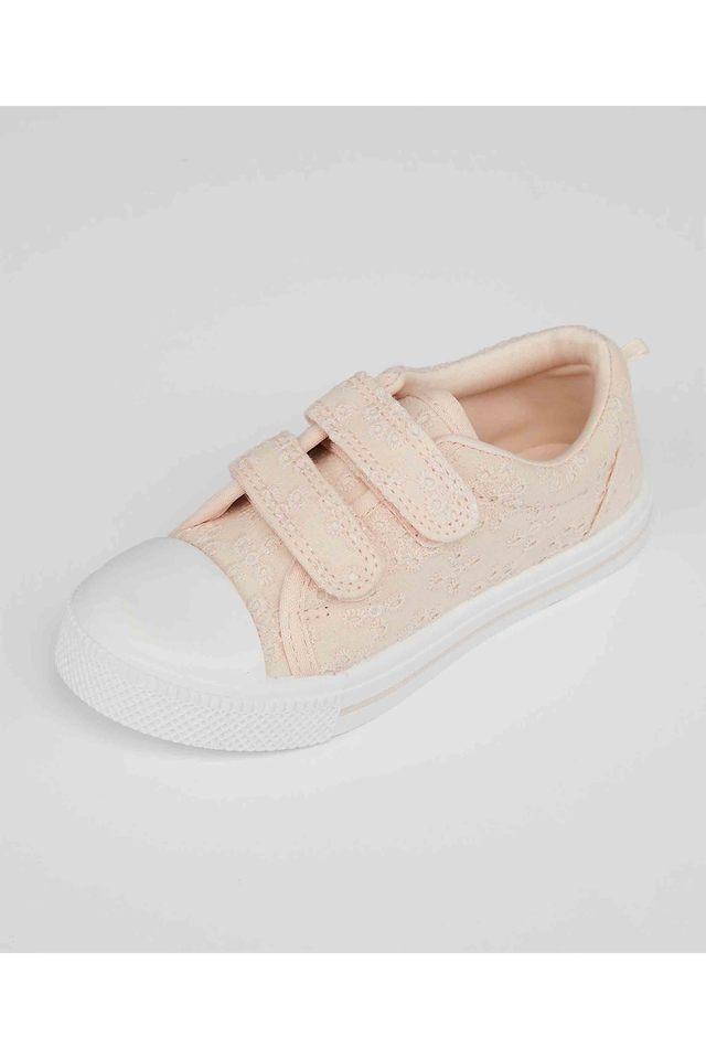 Buy MOTHERCARE Pink Embroidery Polyester Girls Canvas Shoes