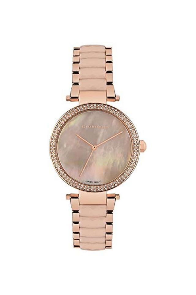 Giordano watches for womens rose gold best sale