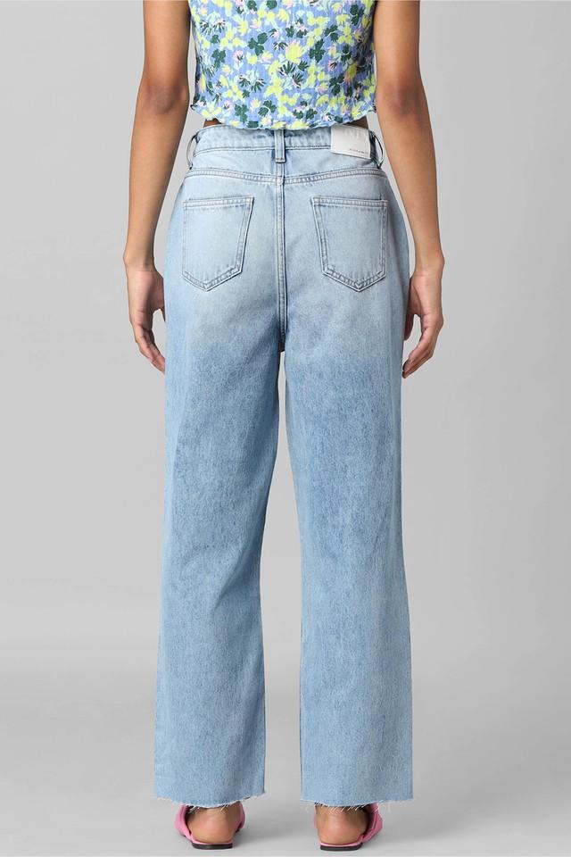 Buy ONLY Medium Wash Denim Regular Fit Women's Jeans Shoppers Stop