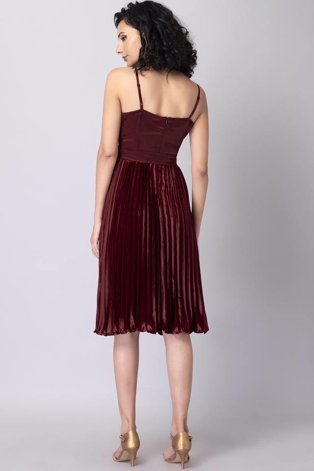 Starstruck strappy dress in hotsell red shimmer