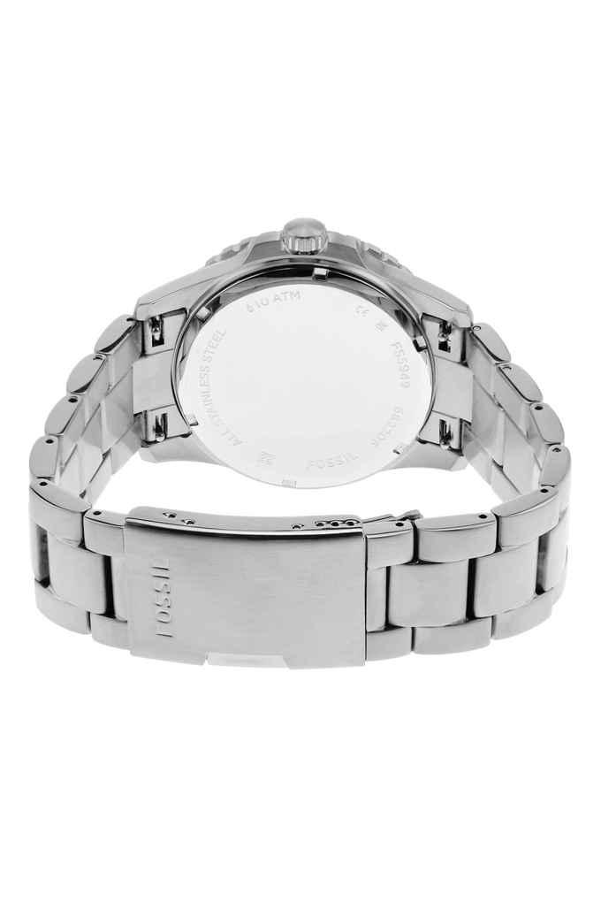 Buy FOSSIL Mens 42 mm Fossil Blue Blue Dial Stainless Steel Analog