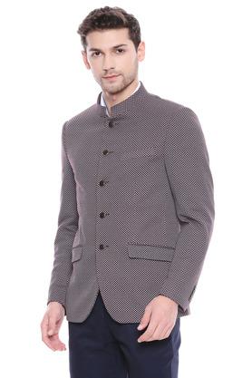 Mandarin collar hotsell blazer mens