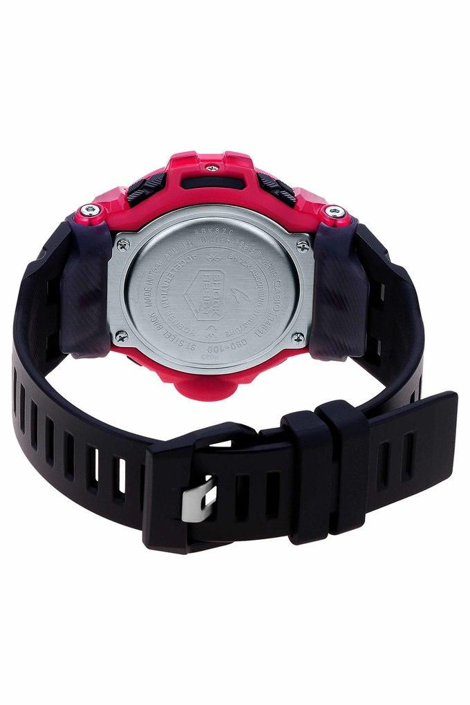 Casio g shock black hot sale red