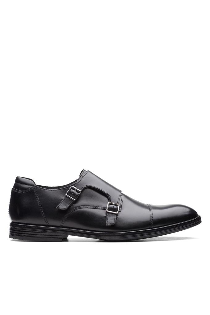 Clarks double 2025 monk strap