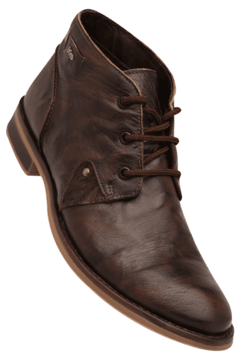 Buy LEE COOPER Mens Leather Lace Up Casual Shoe | Shoppers Stop