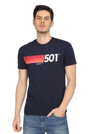 levi's navy blue t shirt