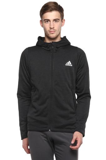 adidas mens jacket black