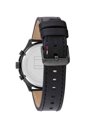 Buy TOMMY HILFIGER Mens Black Dial Leather Regular Strap Belt