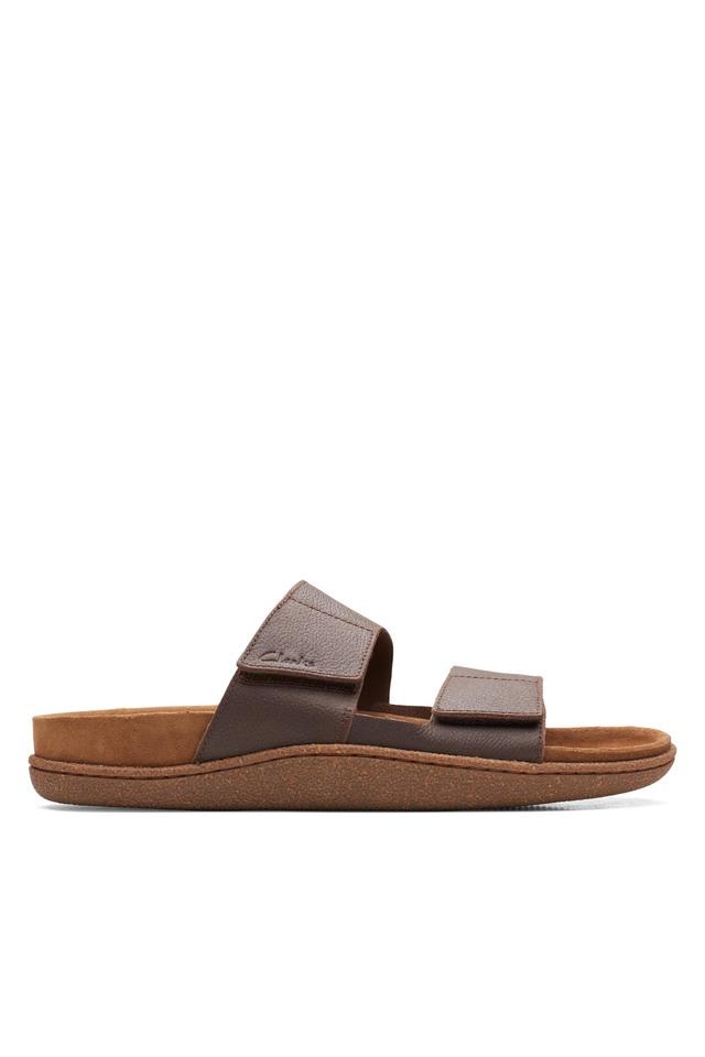 Leather Low Tops Slipon Mens Sandals