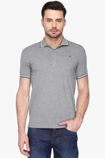 polo t shirt and jeans